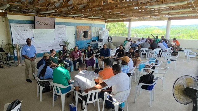 Community leaders gathered for a Concordia workshop